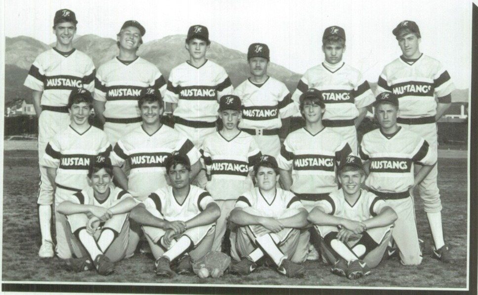 1987 Junior Varsity team photo