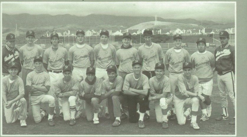 1988 Junior Varsity team photo