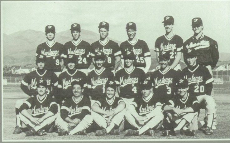 1989 Junior Varsity team photo